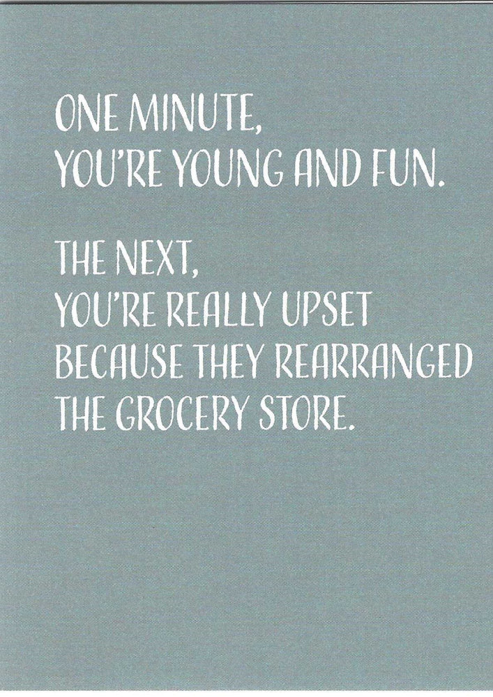 Grocery Store Birthday Card