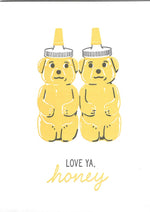 Love Ya Honey Relationship Card