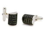 Celluloid Barrel Cuff Links
