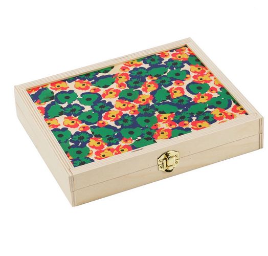 FSC Certified Art Deco Birch Travel Backgammon Sets