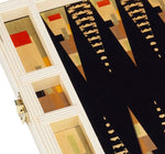 FSC Certified Art Deco Birch Travel Backgammon Sets