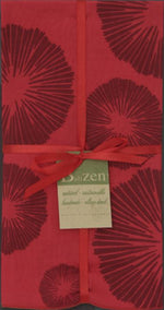 Fair Trade Set of Four Patterned Cotton Napkins