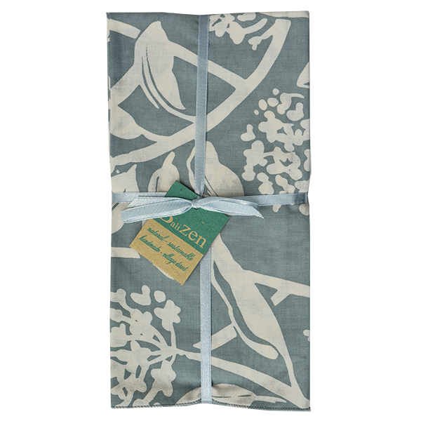 Fair Trade Set of Four Patterned Cotton Napkins