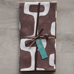 Fair Trade Set of Four Patterned Cotton Napkins