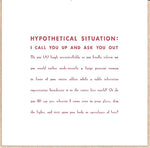 Hypothetical Situation Card