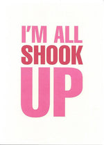 I'm All Shook Up Card