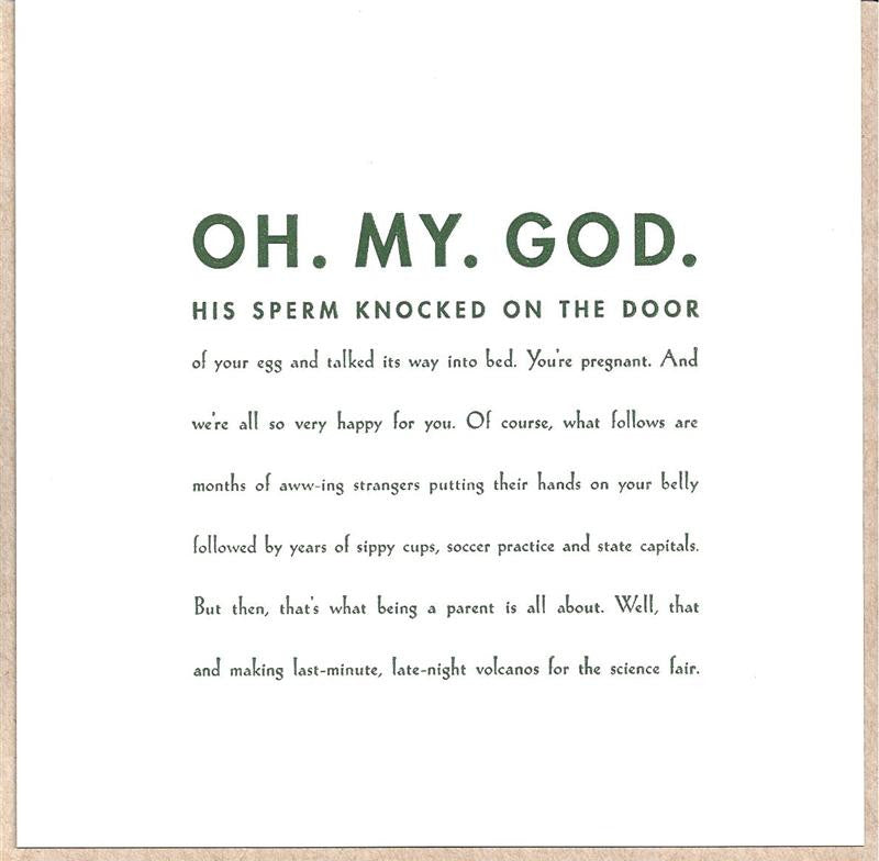 Oh. My. God. Card
