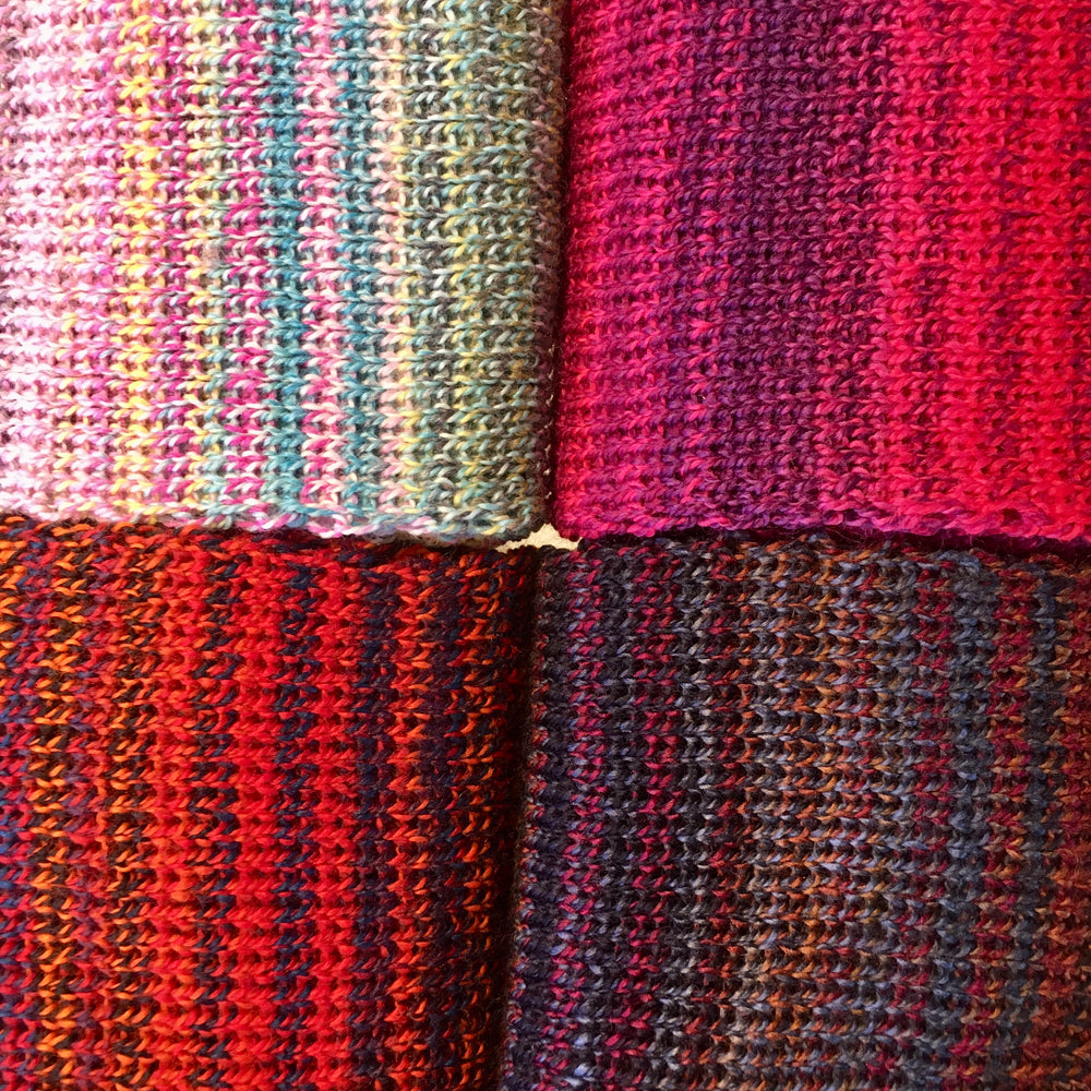 Handknit Woolen Scarves from England