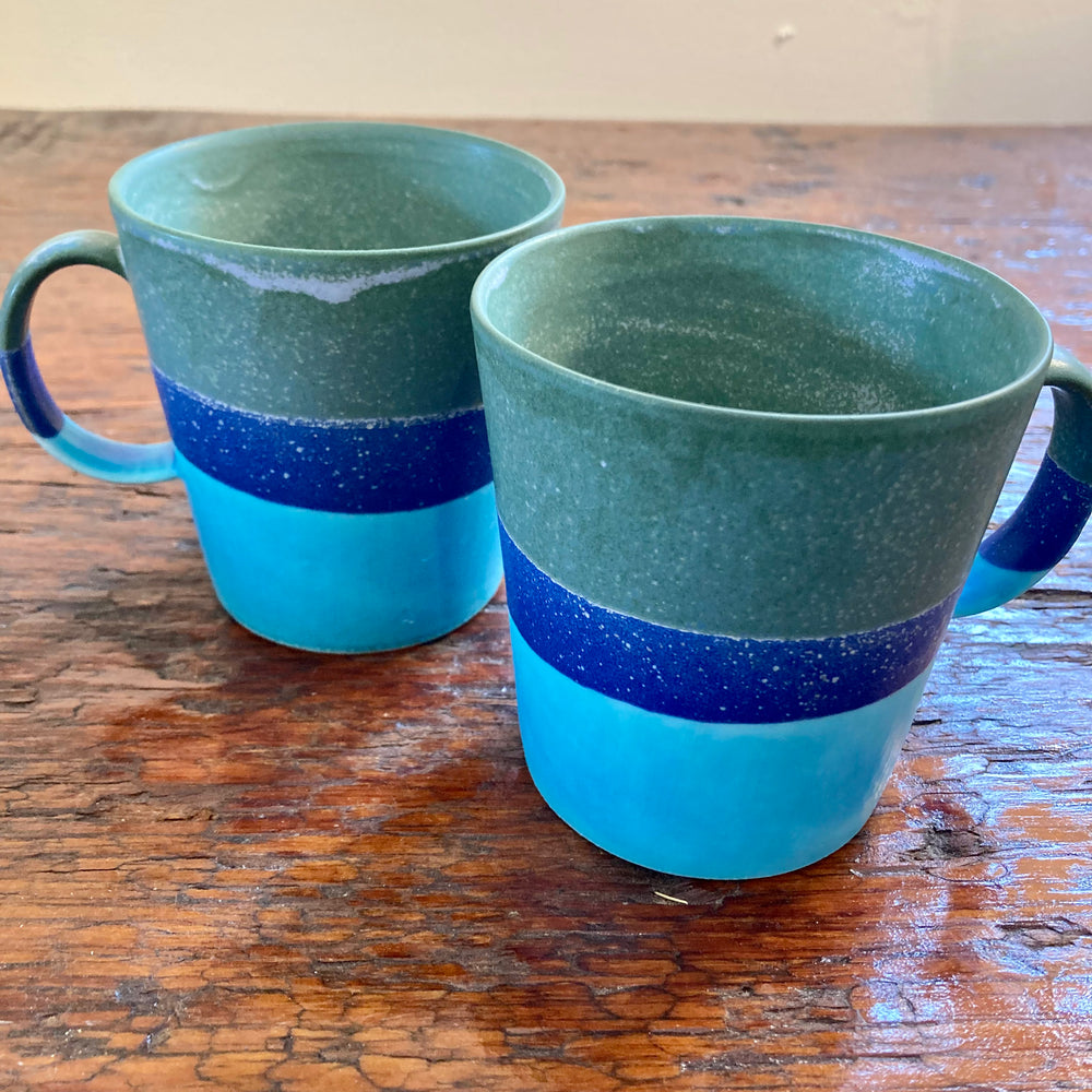 Slipcast Porcelain Mugs from England