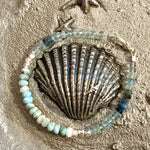 Semi Precious Stone and Sterling Silver Wrap Bracelets