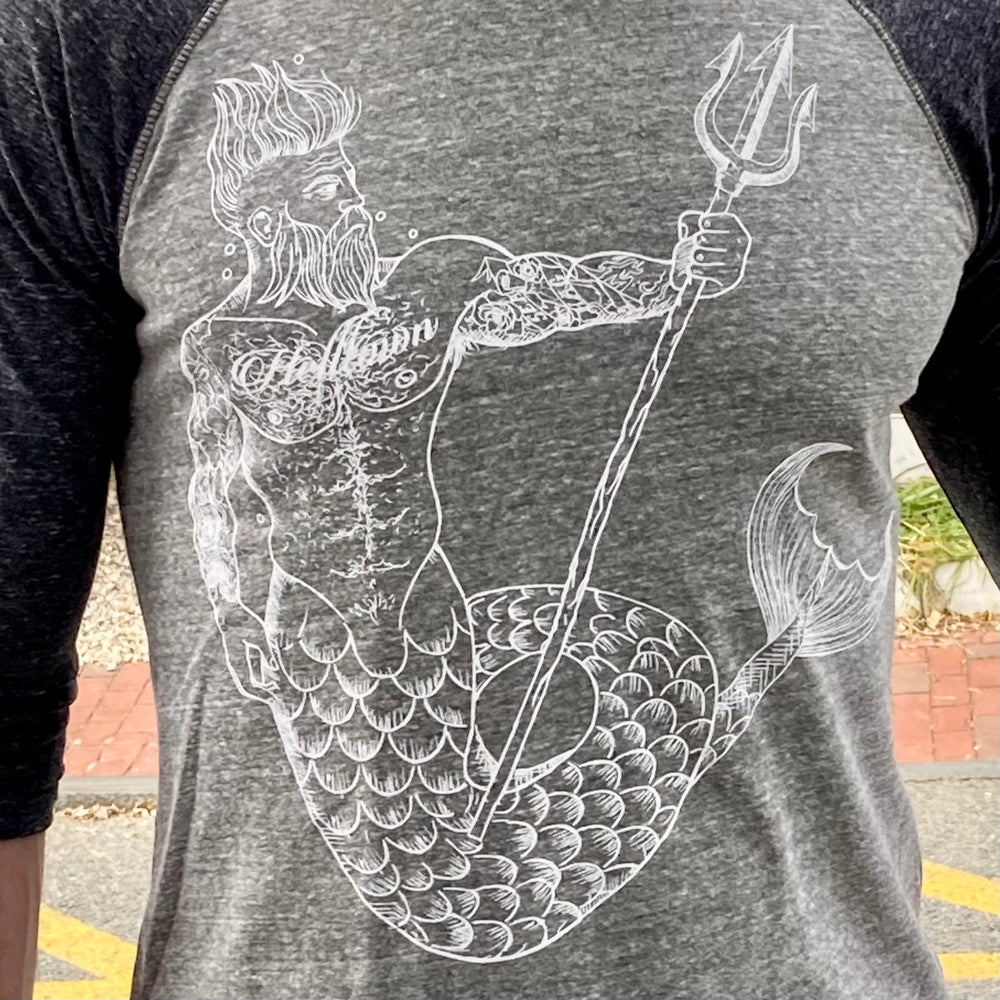 Helltown Merman Baseball Shirt