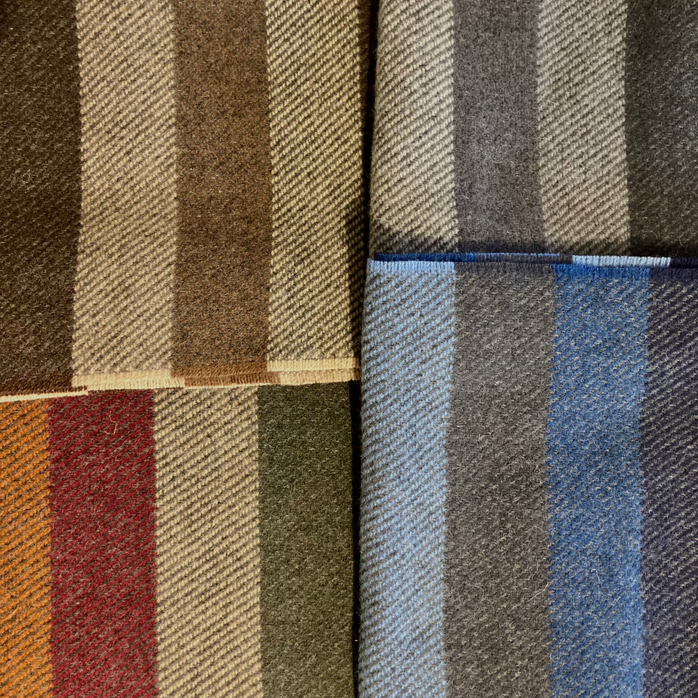 College Stripe Lambswool Scarves from Ireland