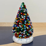 Blown Glass Millefiori Christmas Trees