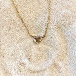 Star Bright 14K Gold and Diamond Necklace