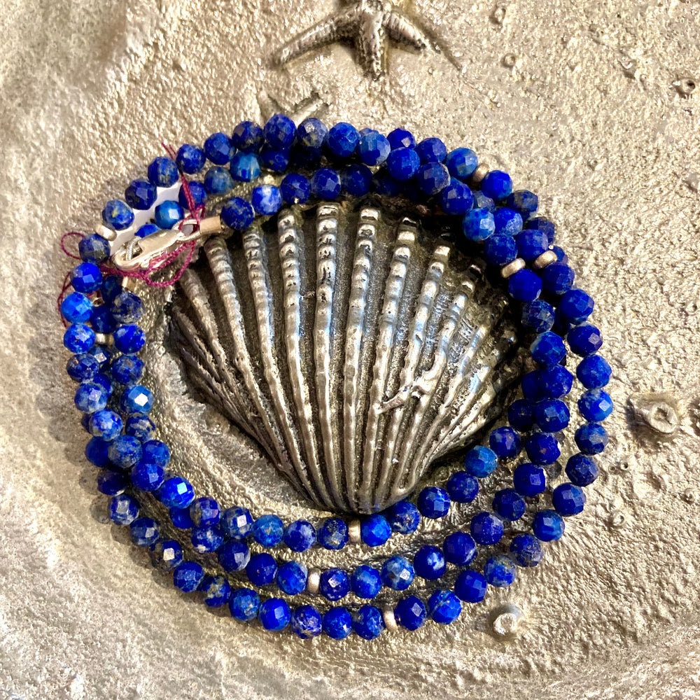 Semi Precious Stone and Sterling Silver Wrap Bracelets