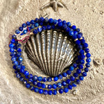 Semi Precious Stone and Sterling Silver Wrap Bracelets