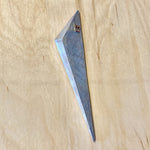 Pewter Modernist Mezuzahs
