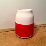 Gloss White Milk Vases