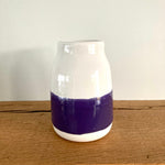 Gloss White Milk Vases