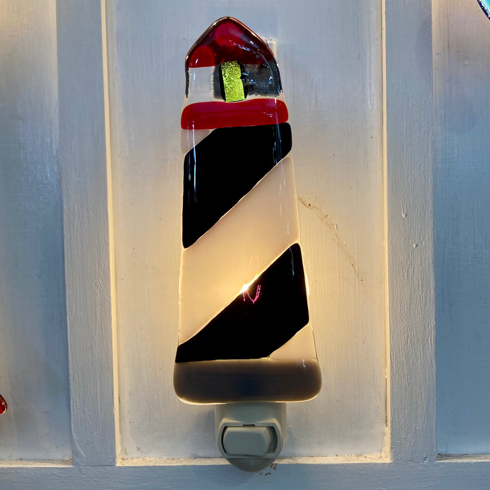 Glass Light House Night Light
