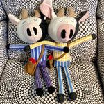 Upcycled Clothing Large Cows