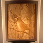 Cardinals Porcelain Night Light