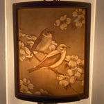 Morning Songbirds Porcelain Night Light