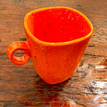 Splatter Square Earthenware Mugs