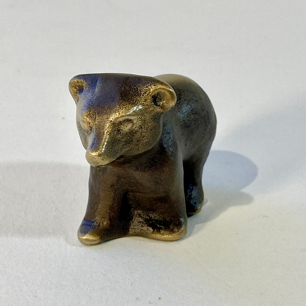 Cast Bronze First Born Bear Cub