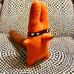 Lambswool Orange Raccoon from England