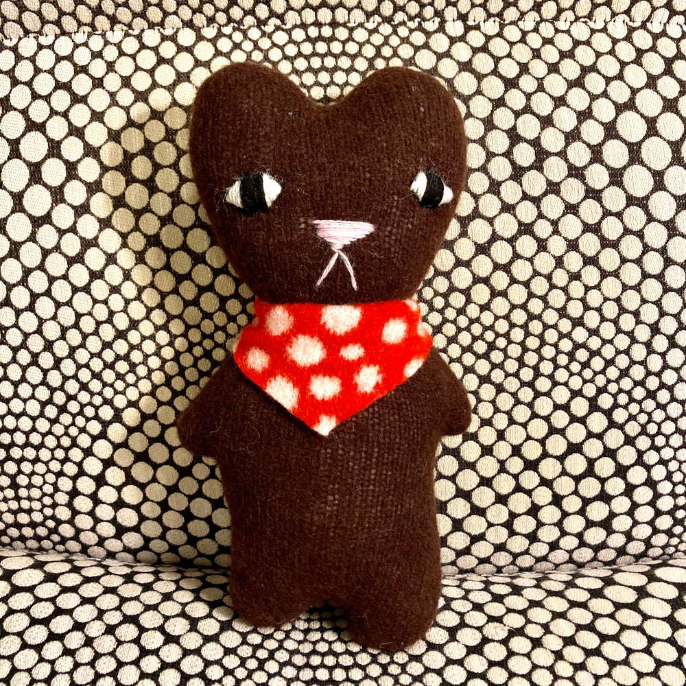 Lambswool Baby Bear from England