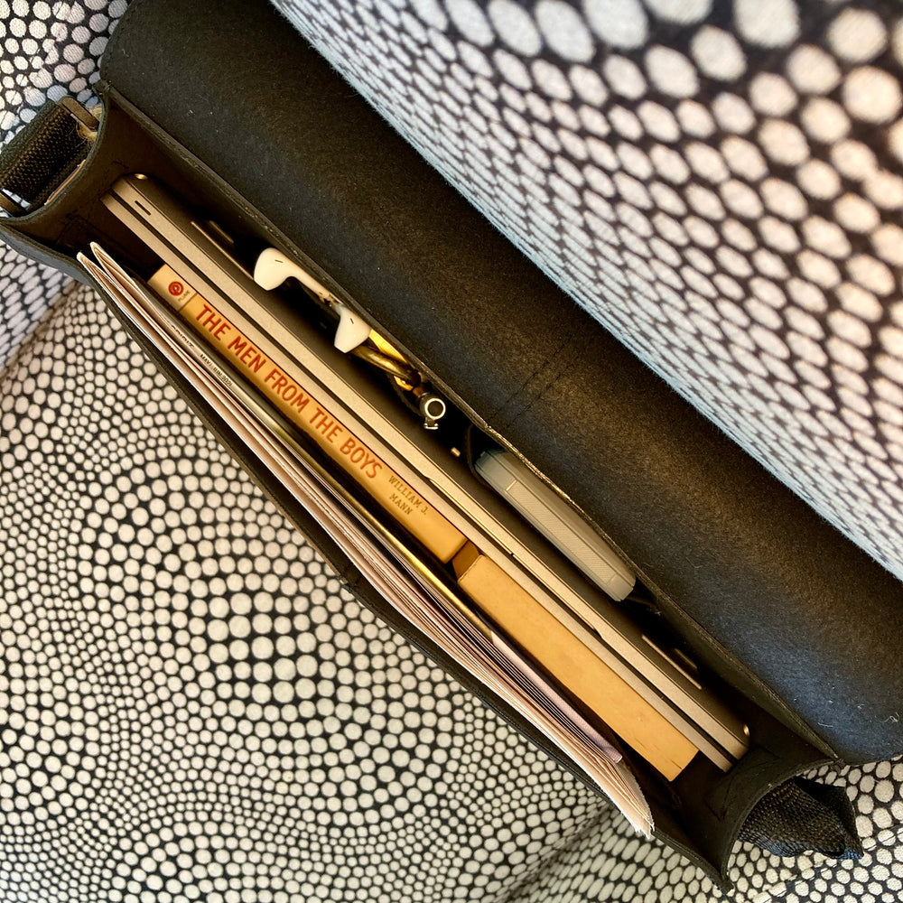 Fair Trade Upcycled Bike Inner Tube Laptop Bag