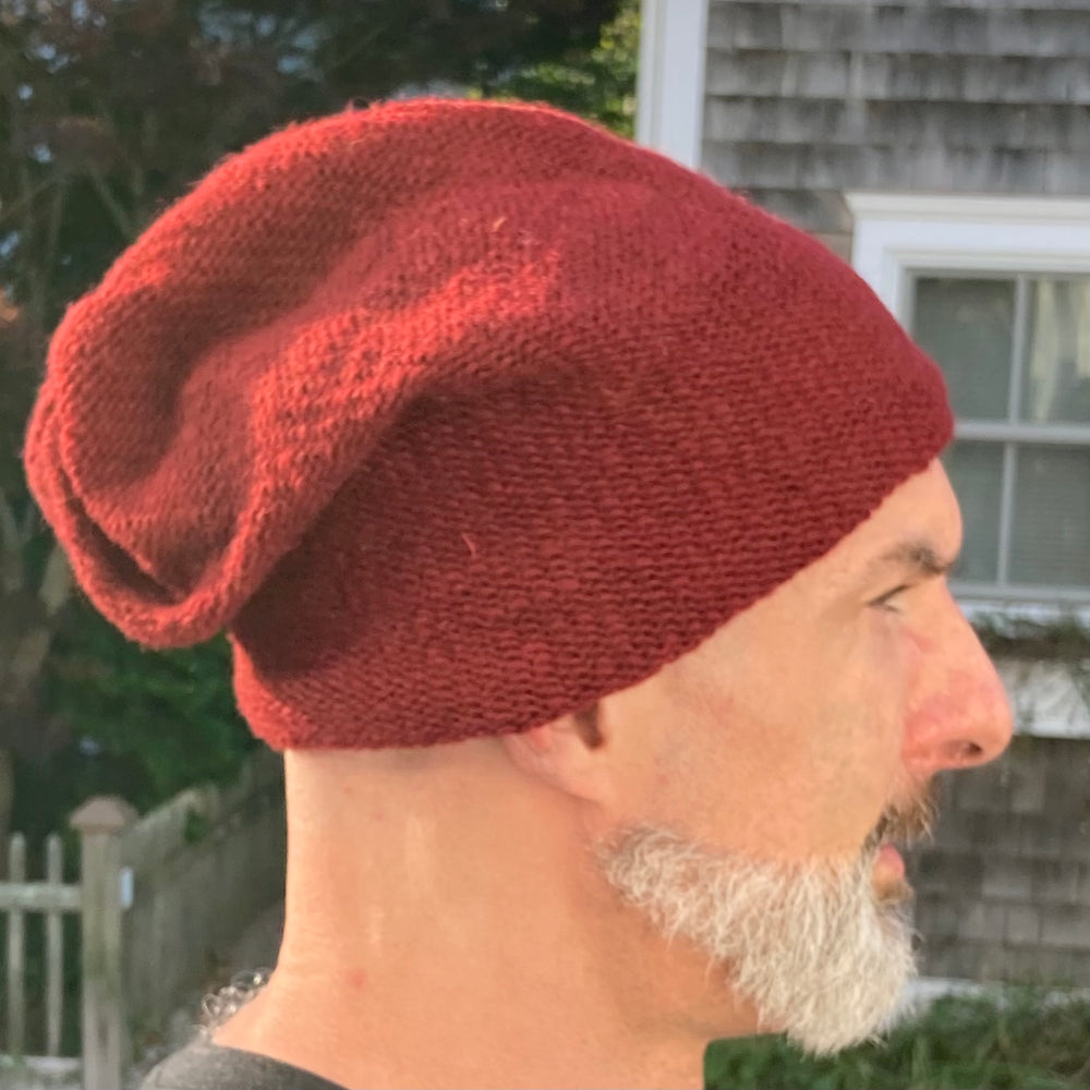 Fair Trade Wool Knit Slouch Hats