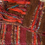 Fair Trade Wool and Recycled Silk Knit Scarves