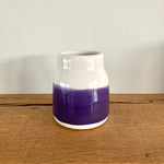 Gloss White Milk Vases