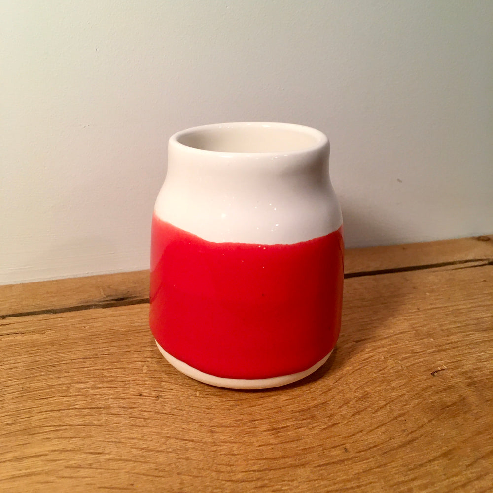 Gloss White Milk Vases